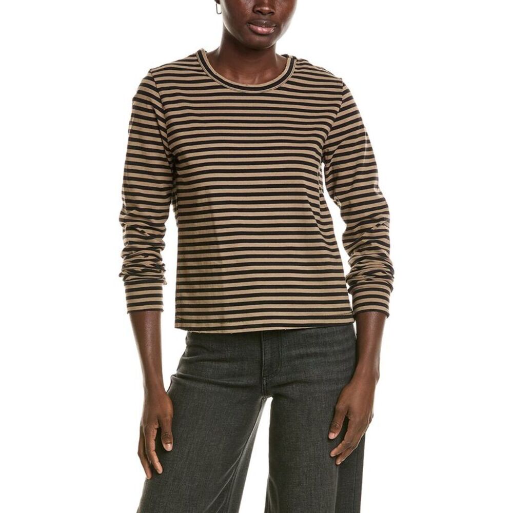 Amo Denim Womens Amo Love T-Shirt, Brown